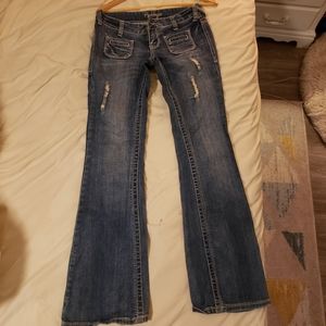 Boot cut jeans